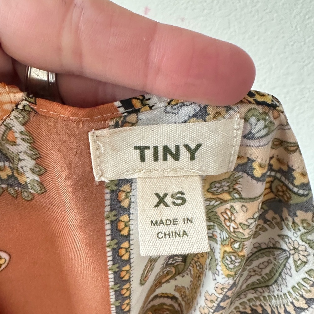 Anthropologie / TINY Sebou Scarf Mixed Print Dress XS - Picture 7 of 7